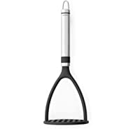 Brabantia 363764 - Prensapurés- Acero y Nylon- Color Gris y Negro